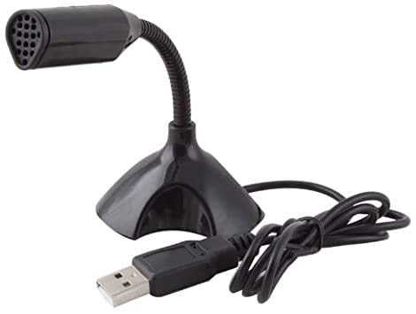 COOLCOLD USB Microphone with Stand Mini Desktop Studio Speech Mic COOLCOLD USB Microphone with Stand Mini Desktop Studio Speech Mic for PC Laptop
