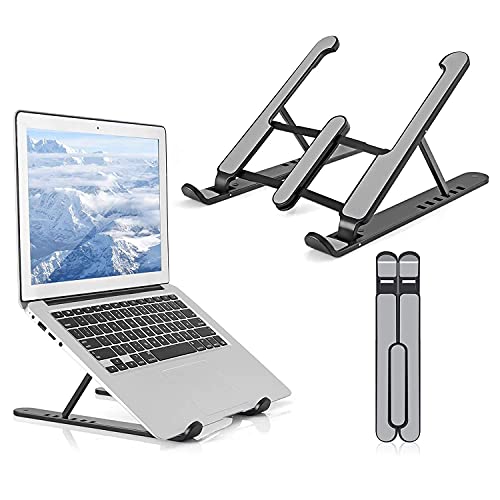 HSE Online Laptop Stand Adjustable Computer Stand Ergonomic Portable Tablet HSE Online Laptop Stand Adjustable Computer Stand Ergonomic Portable Tablet Stand Foldable Compatible with MacBook Dell XPS HP Lenovo