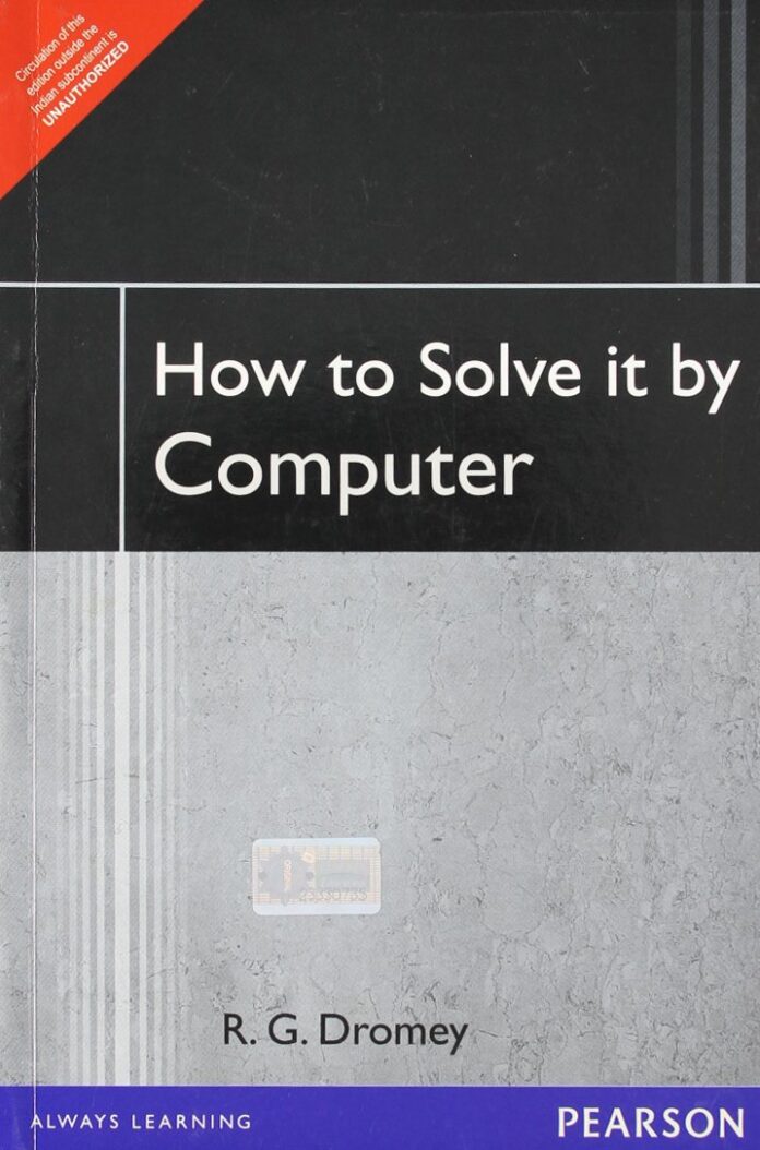 How to Solve it By Computer, 1e