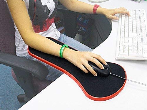 Kamini Enterprise Hand Shoulder Protect Armrest Pad Desk Attachable Computer Kamini Enterprise Hand Shoulder Protect Armrest Pad Desk Attachable Computer Table Arm Support Mouse Pads Arm Wrist Rests Chair Extender (1ps/Multicolour)