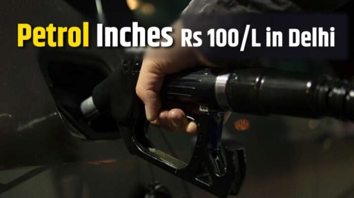 petrol price in delhi 