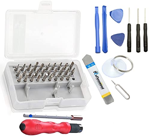 Corslet 41 in 1 Screw Driver Tool Set Kit Interchangeable Corslet 41 in 1 Screw Driver Tool Set Kit Interchangeable Multipurpose Precision Magnetic Screwdriver Set or Home Appliance Laptop Mobile Computer Repairing Preparations Screwdrivers