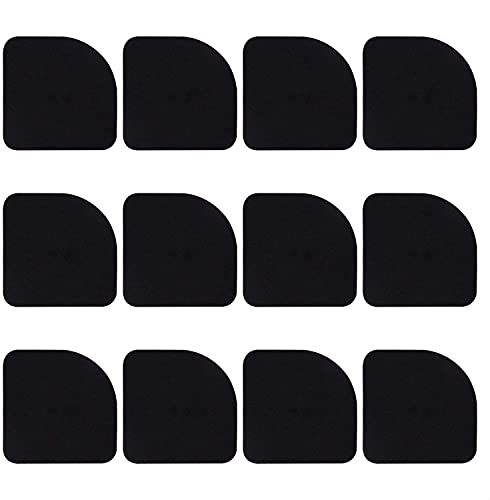 OLWICK® 12 PCS Antivibration Pads Shock Absorbing Washer Pads Silent OLWICK® 12 PCS Antivibration Pads Shock Absorbing Washer Pads Silent Feet Pads Non-Slip Mat Furniture Pads for Washing Machine Refrigerator Home Appliance. (12)