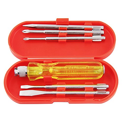 SPARTAN BS-01 5-Pieces Screwdriver Kit / Screwdriver Set For Home SPARTAN BS-01 5-Pieces Screwdriver Kit / Screwdriver Set For Home Use/ For Multipurpose Application (S-6, Multicolor)