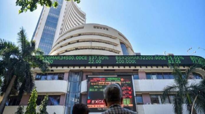 Sensex surges over 250 points to scale 56,000-mark for
