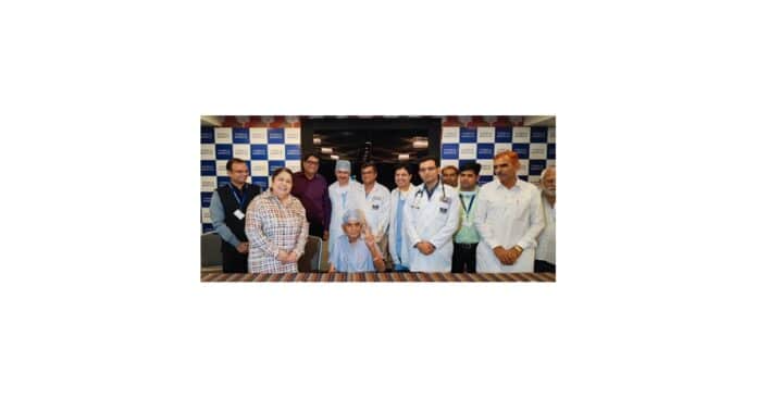 Eternal Hospital Jaipur Successfully Performs India's First TAVI on a 104-Year-Old Patient from Jaipur