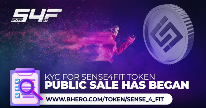 Sense4FIT, Europe's Largest Web3 Fitness & Lifestyle Ecosystem Has Officially Opened Its Public Token Sale