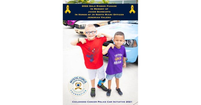 A Caravan of Gold in the Streets of South Florida Giving Hope and Support to Kids Battling Cancer