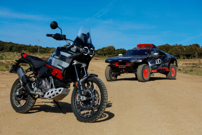 Double premiere: Audi and Ducati inspire at offroad event Double premiere: Audi and Ducati inspire at offroad event