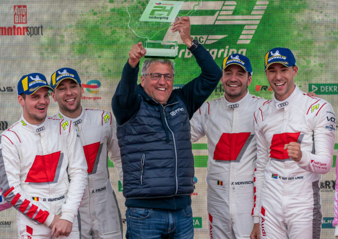 Audi triumphs in 24-hour anniversary race