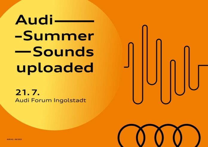 Audi Summer Sounds uploaded: Electronic music meets sound design and laser show