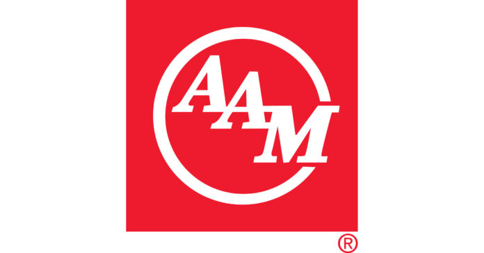 AAM to Present at the RBC Global Industrials Conference and Morgan Stanley's 10th Annual Laguna Conference on September 13 and 14