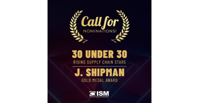 Award Nominations Open to Honor Global Supply Chain Leaders