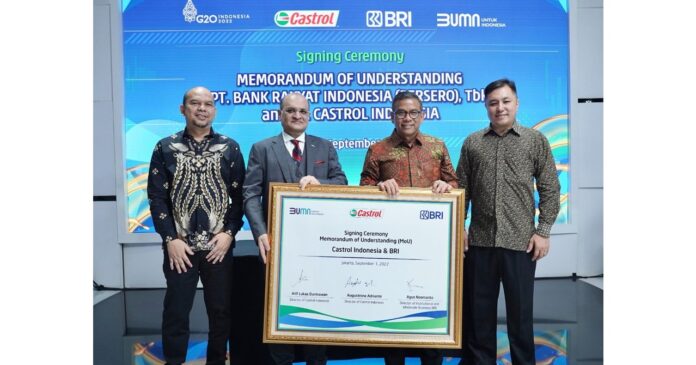 BRI Collaborates with PT Castrol Indonesia to Provide Banking Services to Lubricant Distributors and Outlets