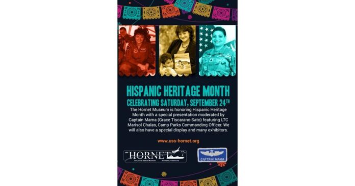 Celebrate Community and Familia on Hispanic Heritage Day with an Inspirational Program at the USS Hornet Museum