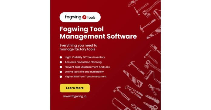 Factana unfolds the news of launching a digital solution for factory tools management as “Fogwing Tools”.