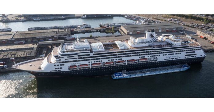 Holland America Line Reports Positive Results of Cruise Industry's First Long-Term Biofuel Test on Board Volendam at Port of Rotterdam