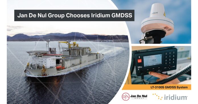 Jan De Nul Group Chooses Iridium GMDSS