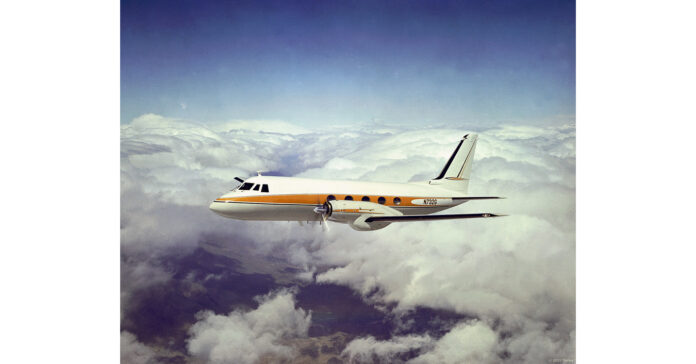 Walt Disney's Grumman Gulfstream I Airplane Returns to Palm Springs Straight from D23 Expo 2022