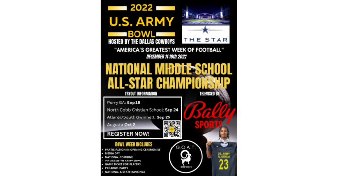 Army Bowl Middle School All-American is BACK