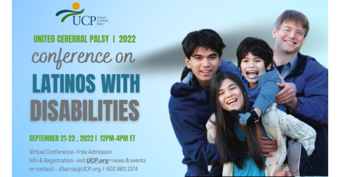 UCP 2022 (virtual) Conference on Latinos with Disabilities begins Sept. 21