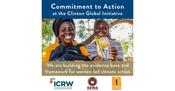 Solar Sister, The International Center for Research on Women, and Self Employed Women's Association Announce Partnership