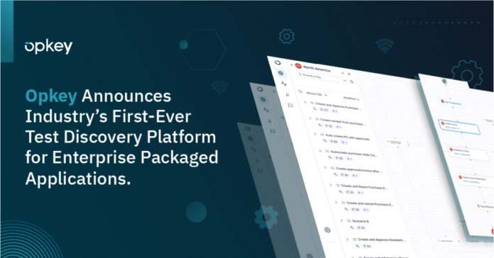 opkey-test-discovery.png Opkey Announces Industry’s First-Ever Test Discovery Platform for Enterprise Packaged Applications
