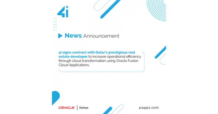 4i Apps signs contract with Qatar’s Prestigious Real Estate Developer for Oracle Fusion Cloud Implementation
