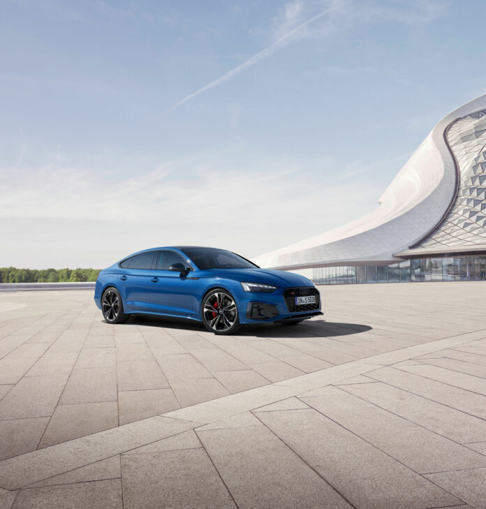 The new Audi A4, A5, S4, and S5 competition edition packages create an even sportier appearance