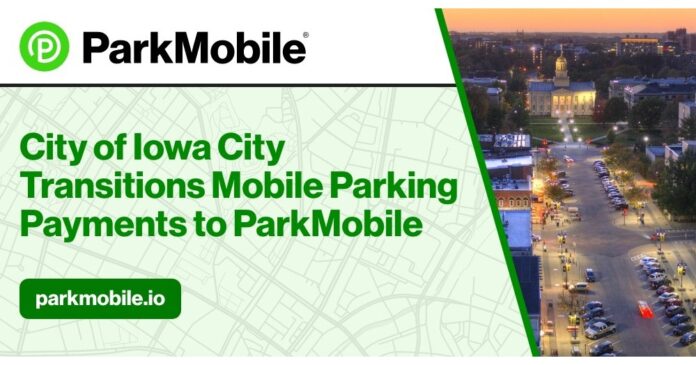 City of Iowa City Transitions Mobile Parking Payments to ParkMobile