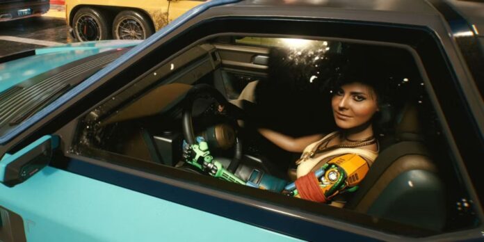 Cyberpunk 2077 Car Driving