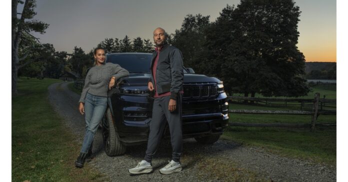Derek and Hannah Jeter Sign Long-term Partnership With Grand Wagoneer