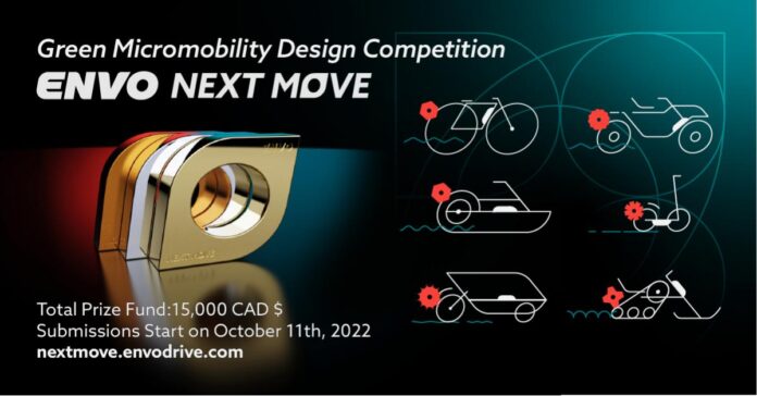 ENVO Next Move - An Industry First Design Contest for the New Generation of Sustainable Personal Transportation
