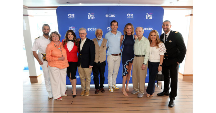 EXCITING AND NEW INTRODUCTIONS BETWEEN THE ORIGINAL CAST OF "THE LOVE BOAT" AND "THE REAL LOVE BOAT" HOSTS AND CREW