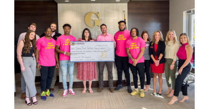 Gordon McKernan Uses NIL Partnerships to Raise Thousands of Dollars for Breast Cancer Awareness Month