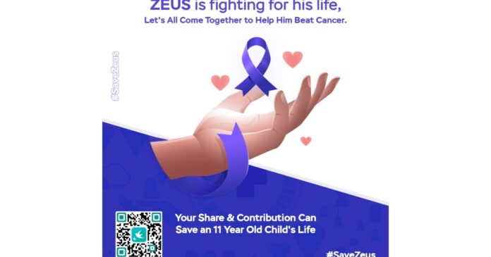 ITW Adopts a Campaign to Save 11-Year-Old Zeus Agastya, Pledges to Match Every Donation Made