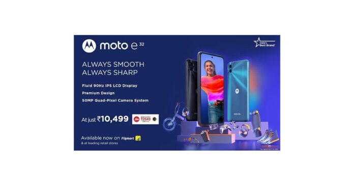Motorola Launches the Affordable yet Incredible, Moto e32