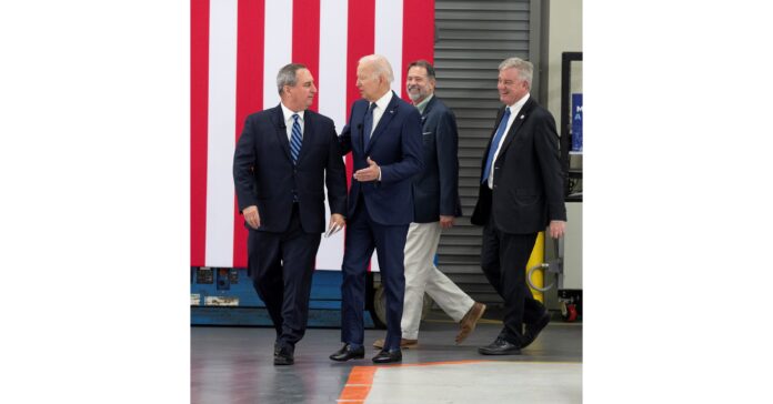 President Biden Visits Volvo Group Powertrain Operations in Hagerstown, Maryland