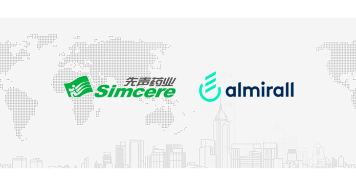 Simcere and Almirall Enter into a Licensing Agreement for IL-2 mu-Fc of 492M USD