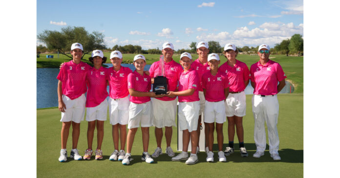 Team North Carolina Captures the 2022 National Car Rental PGA Jr. League Championship
