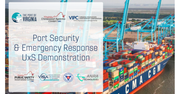 VIPC and VISA Conduct Demonstration on the Effectiveness of Unmanned Systems for Port Security and Emergency Response