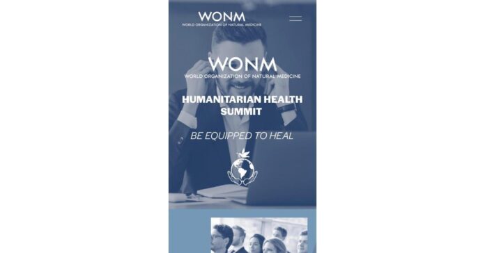 World Organization of Natural Medicine Humanitarian Health Summit 2022 “Be Equipped to Heal”