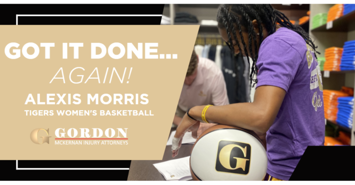 Gordon McKernan Renews NIL Deal with Alexis Morris Ahead of LSU Women’s Basketball Season