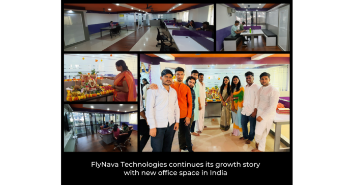 FlyNava Technologies continues its growth story with new office space in India