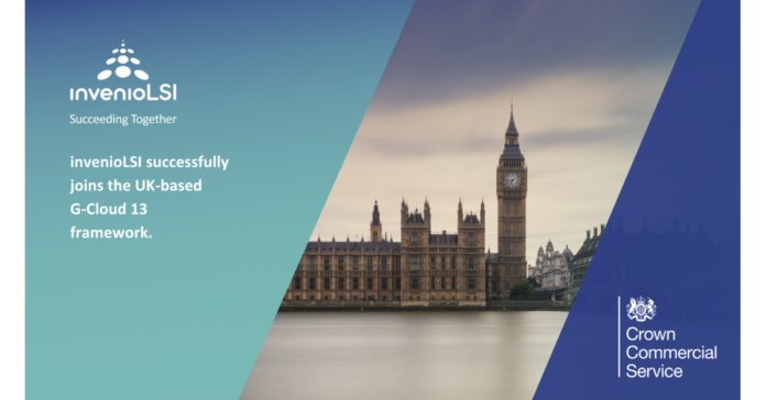 invenioLSI successfully joins the UK-based G-Cloud 13 framework