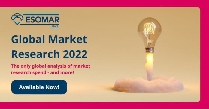 ESOMAR publishes the 2022 Global Market Research Report
