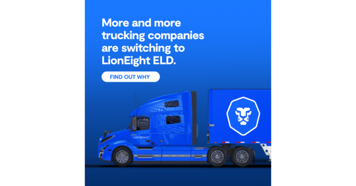 LionEight, a ground-breaking ELD solution, makes its debut at California Trucking Show