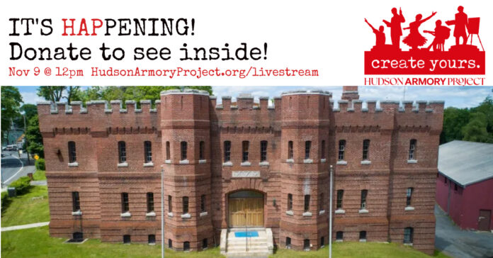 112 Year Old, Closed Armory in Hudson Opening Up Doors