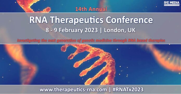 Registration is now open for RNA Therapeutics Conference 2023
