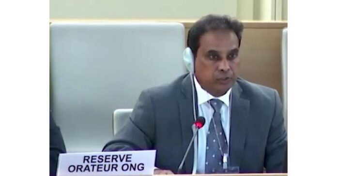 TGTE Minister for Prevention of Genocide & Mass Atrocities Speech at UN Human Rights Council